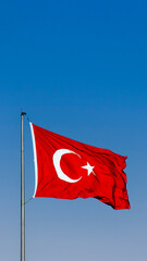 30th august victory day of Turkey or 30 agustos zafer bayrami background and Turkish flag 