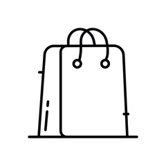 Remove To Bag Icons, vector stock illustration.