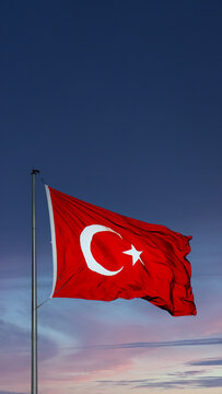 30th august victory day of Turkey or 30 agustos zafer bayrami background and Turkish flag 