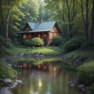 Casa en el lago
