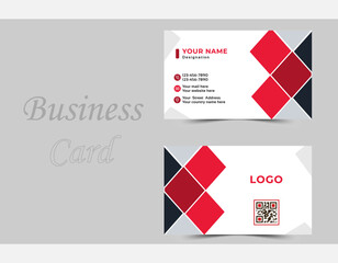 Simple and Clean Template Vector Design | Luxurious Business Card Design |