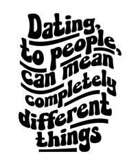 Dating Vector, Elements and Craft Design.