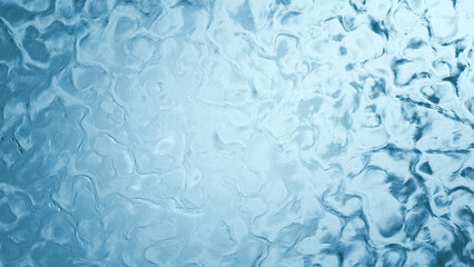 light blue ghost color organized lines surface bg - abstract 3D rendering