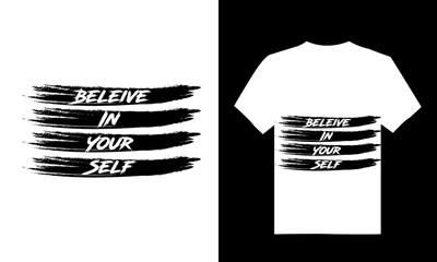 
Motivational typography t shirt design with inspirational quotes