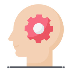 Analytical Thinking Flat Icon