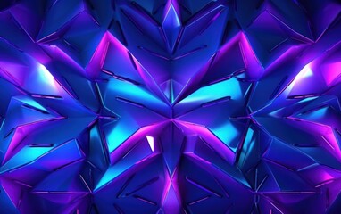 Obraz premium Abstract background wallpaper neon texture purple and blue tint. AI Generative