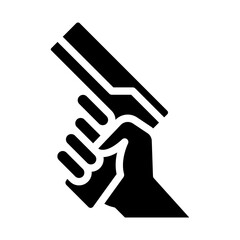 Obraz premium Gun icon