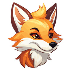 cute fox character,vector fox,vector fox illustration,fox logo,editable,ready to print