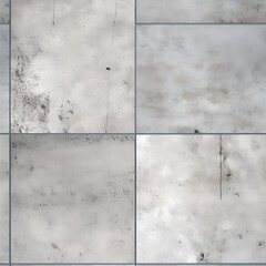 Concrete texture with rough surfaces, subtle cracks - Generative AI