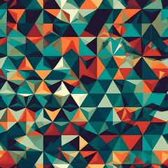 Abstract geometric background - Generative AI