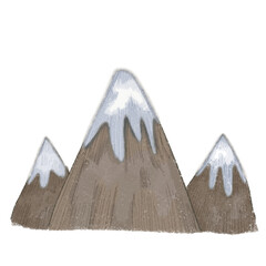 snow mountain