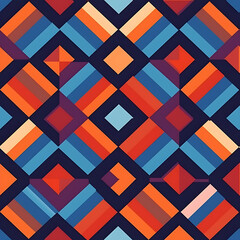 Seamless geometric pattern - Generative AI