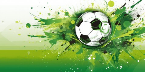  Football Soccer Generative Ai Digital Illustration