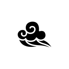 Japanese cloud icon