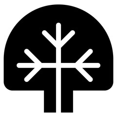 Obraz premium Tree icon
