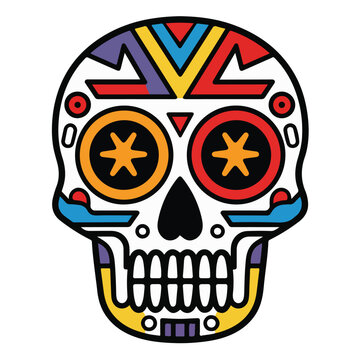 minimalist skull illustration,head vector design,editable,ready to print