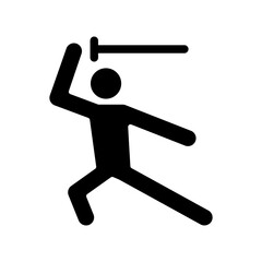 Chinese warrior icon