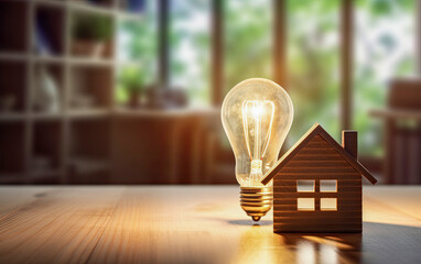 light bulb on the wall