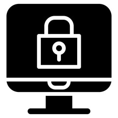 Computer security icon