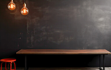 classroom with chalkboard