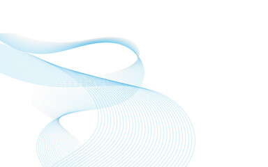 Abstract flowing wave lines particles. Design element for technology, science, modern concept.vector eps 10