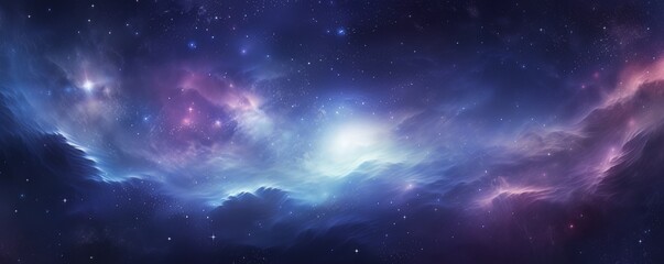 Fototapeta premium Space. Orion Nebula, h. Stars, universe, flashes of light. Dark clouds. The glow of space.AI generation.