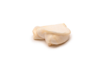 White sauce splashes isolated on white background.