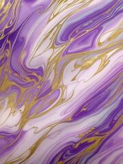 Fototapeta premium Gold and violet marble Luxury background texture design for wedding invitation card, cover, packaging , fashion