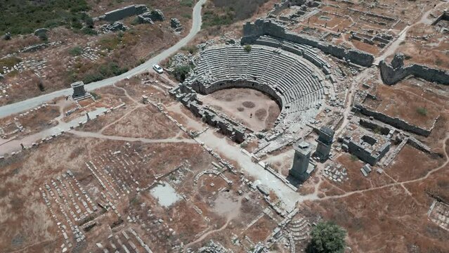 Xhantos Ancient City Aerial Vew 