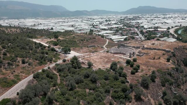 Xhantos Ancient City Aerial Vew 
