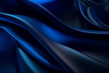 Obraz premium blue satin background