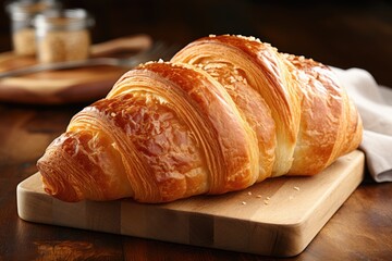 Naklejka premium croissant