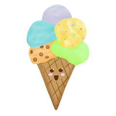Ice cream cones 