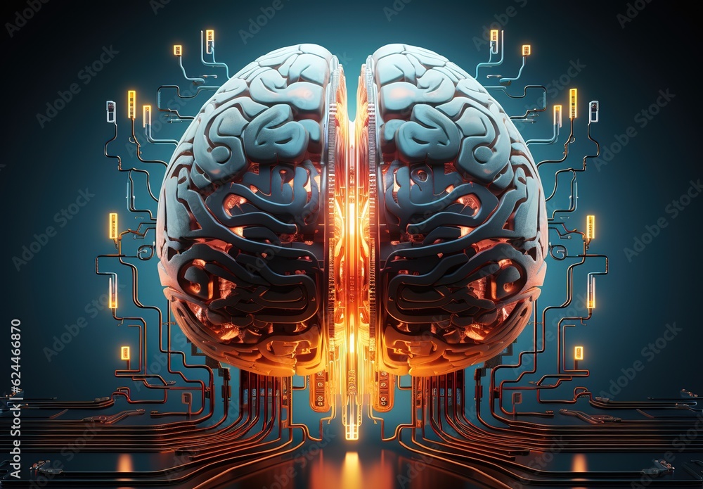 Poster cyberspace and digital data network connection concept. high speed digital data transmission over in