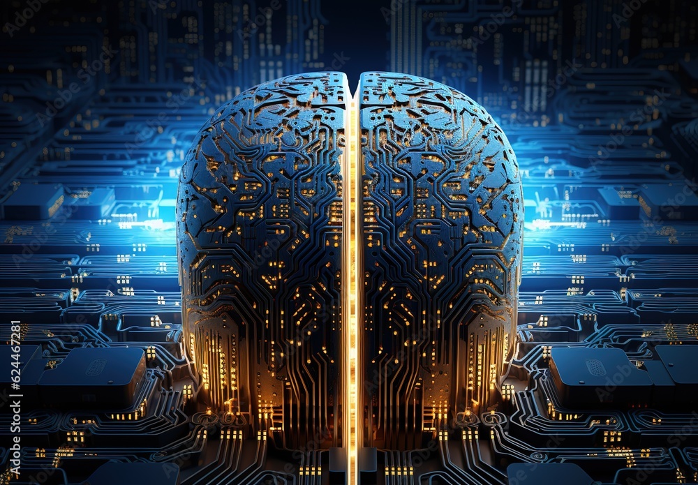 Poster cyberspace and digital data network connection concept. high speed digital data transmission over in