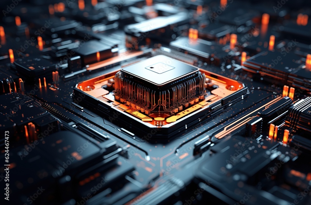 Poster cyberspace and digital data network connection concept. high speed digital data transmission over in