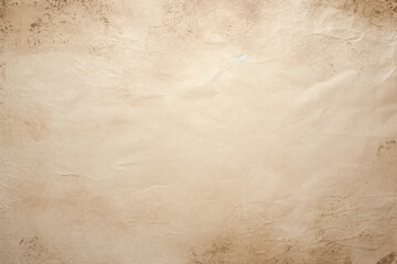 Old pale yellow paper background texture. Wallpaper or backdrop.