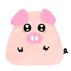 Pig cartoon 