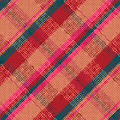 Tartan or plaid retro color pattern. Vector illustration design.
