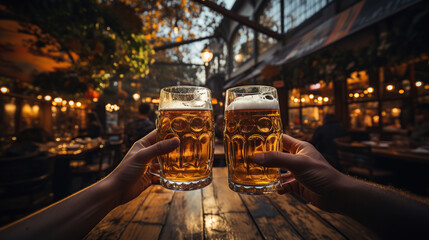 International beer day. Generative AI