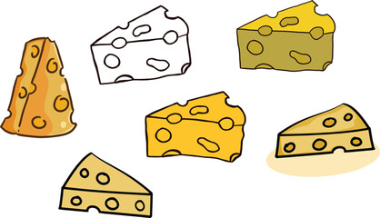 set of cheese