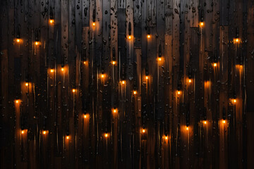 burning candles abstract background