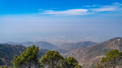 The landscape of Kasauli Himachal Pradesh