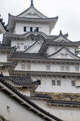 Fototapeta premium Himeji Castle, a UNESCO world heritage site, in Himeji, Japan