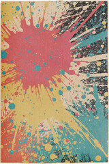 Pulp Art Comic Book Print Machine Backgrounds 8 High Resolution JPGs Vintage Inspired Design
