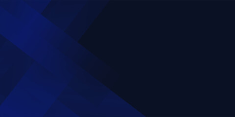 Obraz premium Blue black abstract background geometry shine and layer element vector for presentation design. Suit for business, corporate, institution, party, festive, seminar, and talk