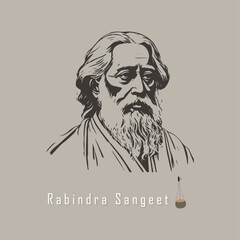 22 Shey Srabon, Rabindranath Tagore, Srabon Rabindranath.