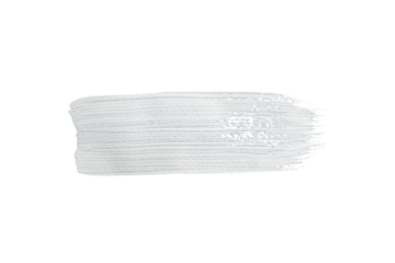 White acrylic paint, ink brush stroke, brush, line, art. Clean artistic design stripe elements. Isolated Hand Drawn PNG Texture. Transparent background.