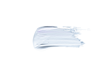 Pink gradient acrylic paint, ink brush stroke, brush, line, art. Clean artistic design stripe elements. Isolated Hand Drawn PNG Texture. Transparent background.