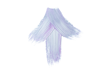 Pink gradient acrylic paint, ink brush stroke, brush, line, art. Clean artistic design stripe elements. Isolated Hand Drawn PNG Texture. Transparent background.